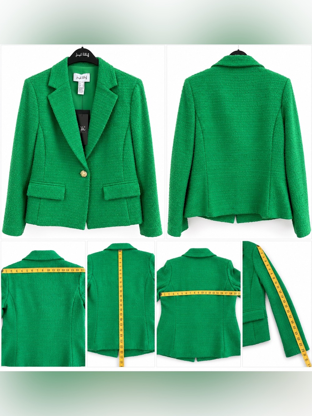 Island Green Boxy Blazer - Joseph Ribkoff NWT